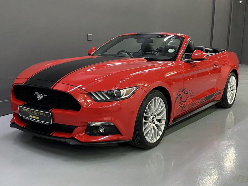 2017 FORD MUSTANG 2.3 ECOBOOST CONVERT A/T