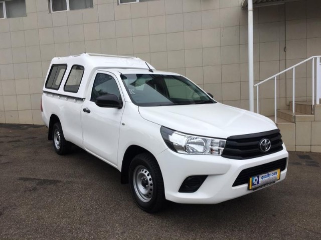 2018 Toyota Hilux 2.0 VVTi A/C Single Cab