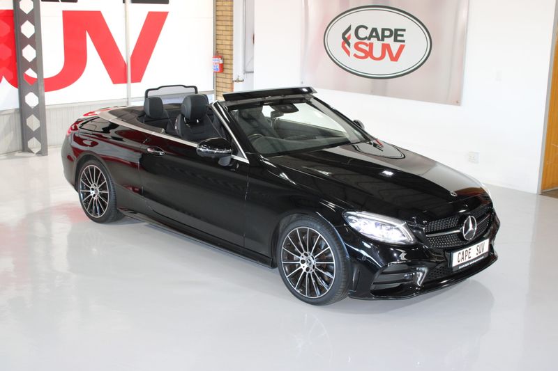 2019 MERCEDES BENZ C300 AMG-SPORT CABRIOLET 9-G TRONIC AUTOMATIC FACE LIFT
