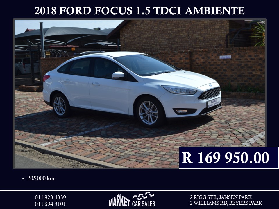 2018 Ford Focus sedan 1.5TDCi Ambiente