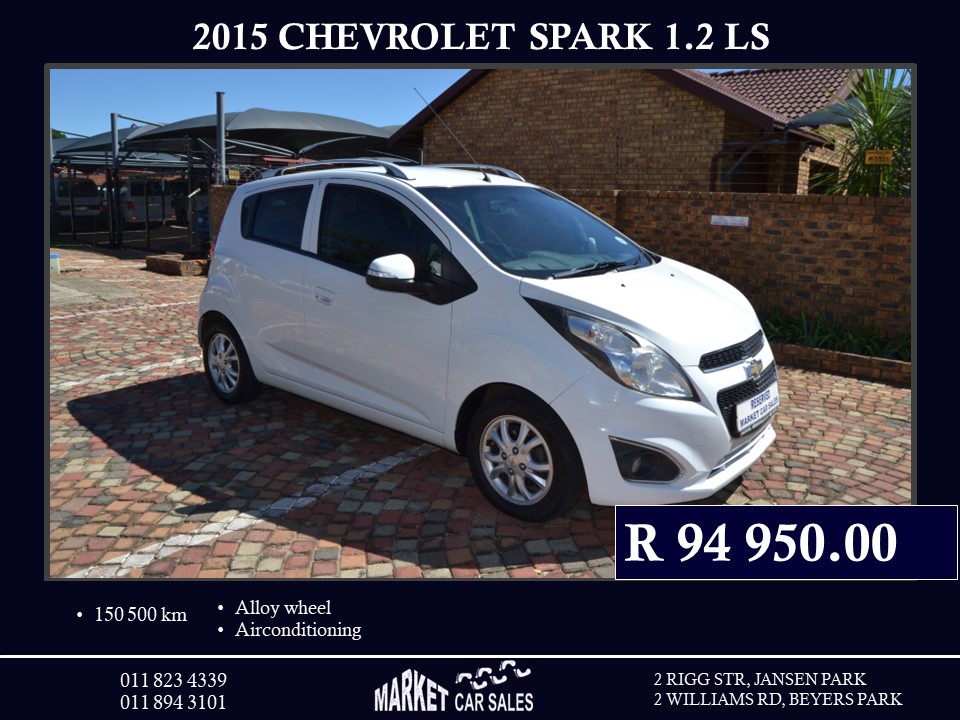 2015 Chevrolet Spark 1.2 LS 5DR