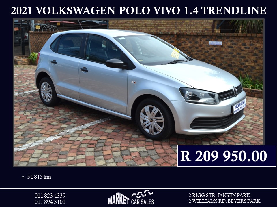 2021 Volkswagen Polo Vivo hatch 1.4 Trendline