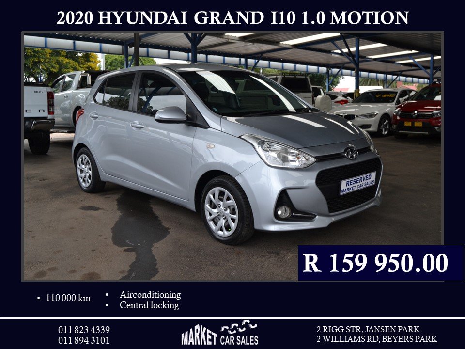 2020 Hyundai Grand i10 1.0 Motion