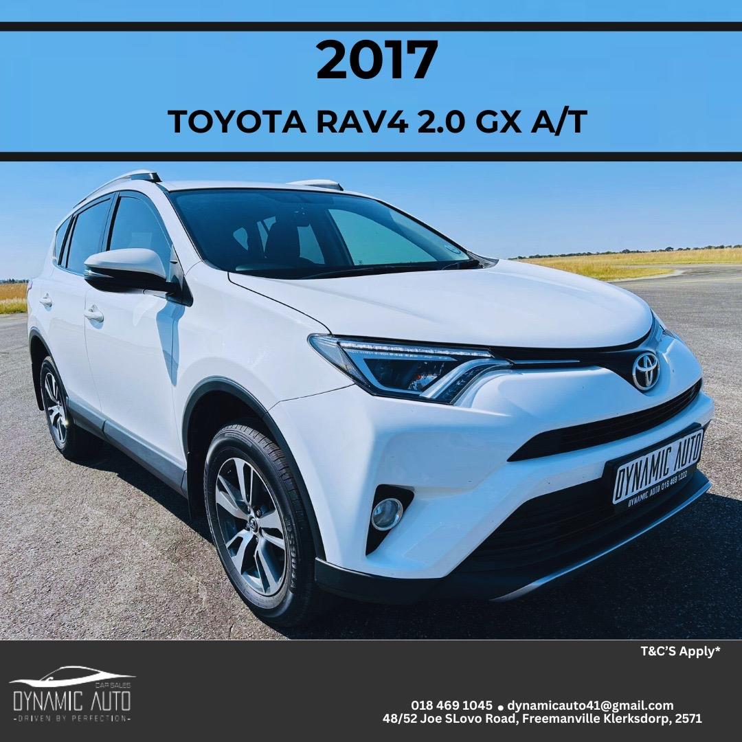 2017 Toyota RAV4 2.0 GX Auto