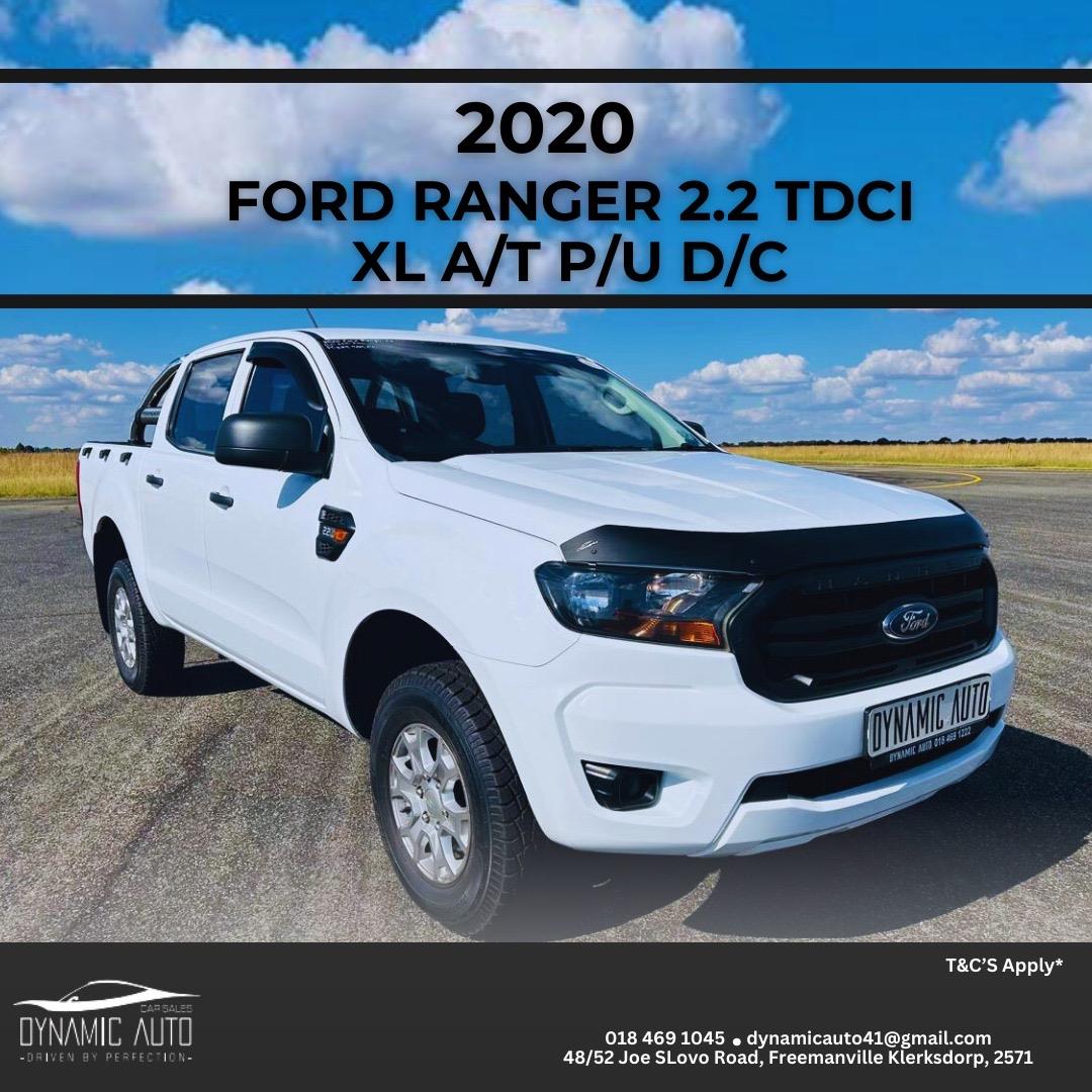 2020 Ford Ranger 2.2TDCi Double Cab Hi-Rider XL Auto