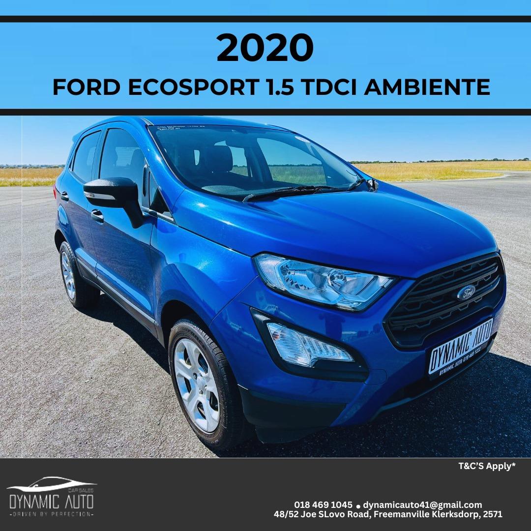 2020 Ford EcoSport 1.5TDCi Ambiente