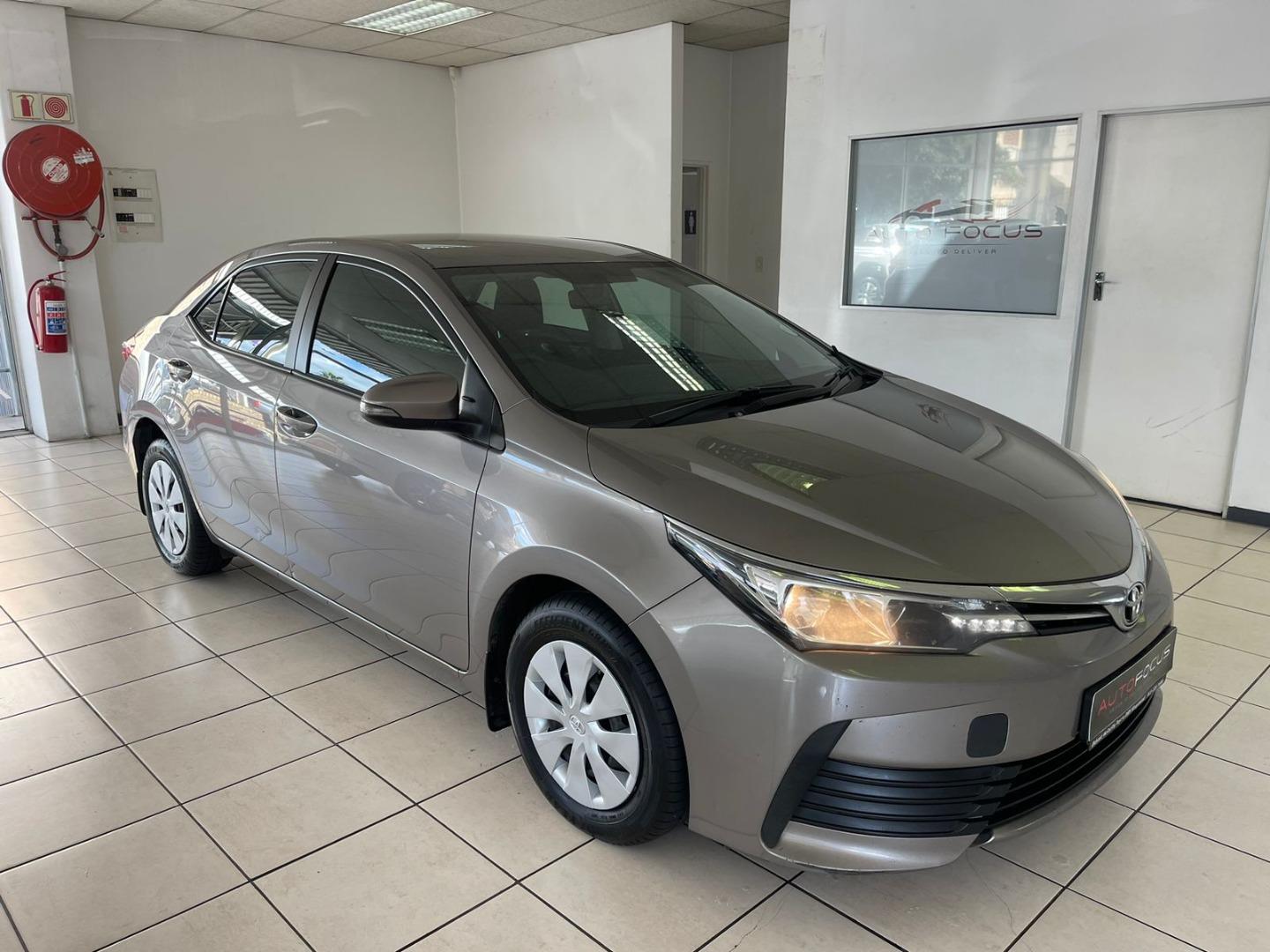 2018 Toyota Corolla 1.6 Esteem