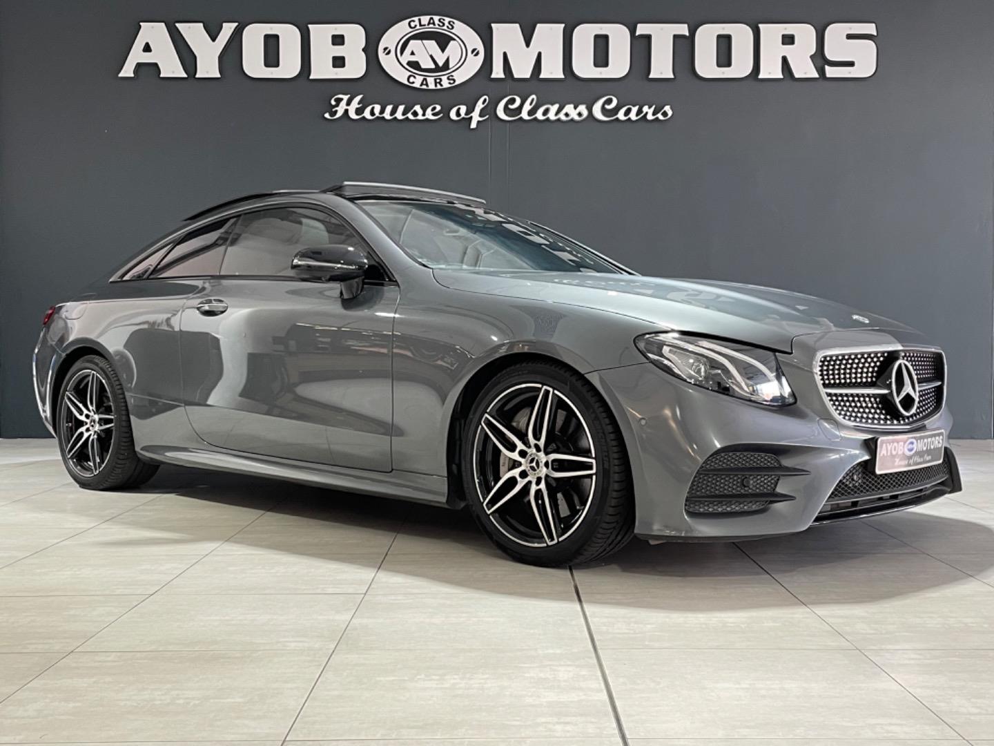 2018 Mercedes-Benz E-Class E300 Coupe AMG Line