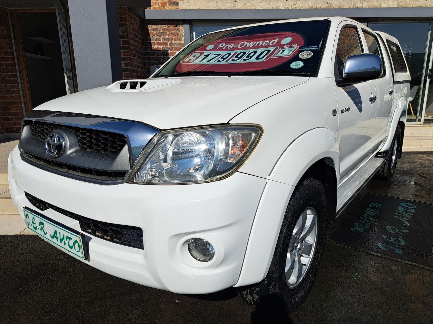 2011 Toyota Hilux 3.0D-4D Double Cab Raider