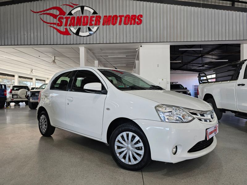 2016 TOYOTA ETIOS 1.5 XS 5DR