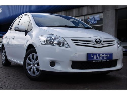 2012 Toyota Auris 1.3 X