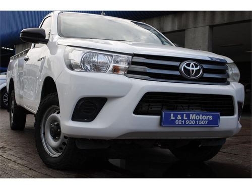 2016 Toyota Hilux 2.4 GD-6 RB SRX Single Cab