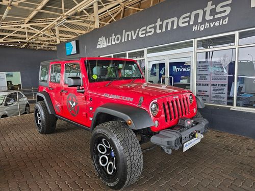 2014 JEEP WRANGLER UNLTD RUBICON 3.6L V6 A/T