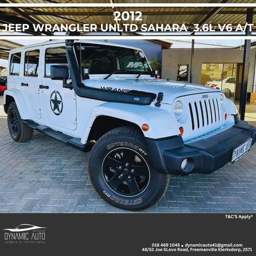 2012 Jeep Wrangler Unlimited 3.6L Sahara