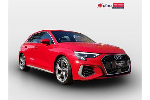 2022 Audi A3 SPORTBACK 40TFSI S LINE