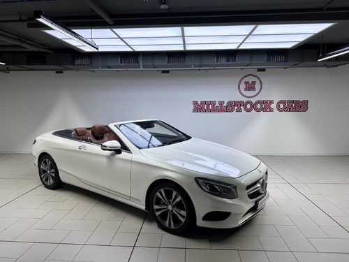 2017 MERCEDES-BENZ S500 CABRIO