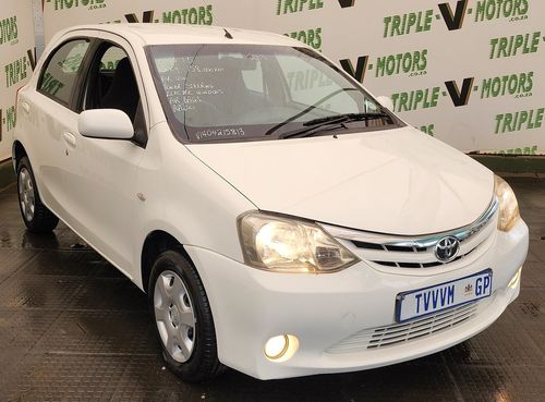 2013 TOYOTA ETIOS 1.5 XI 5DR