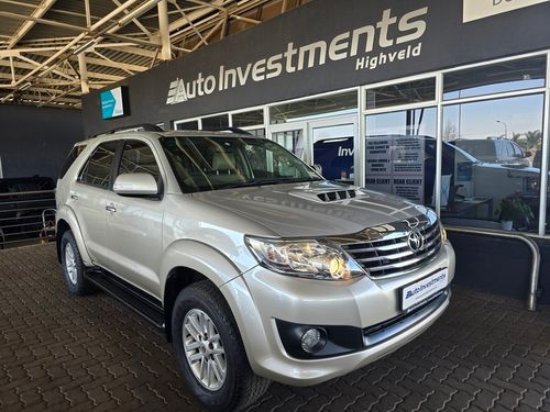 2012 TOYOTA FORTUNER 2.5D-4D RB