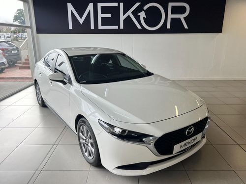 2020 White Mazda Mazda3 Sedan 1.5 Active