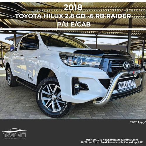 2018 Toyota Hilux 2.8GD-6 Xtra Cab Raider Dakar