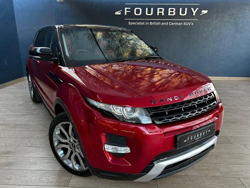 2012 Land Rover Range Rover Evoque SD4 Dynamic