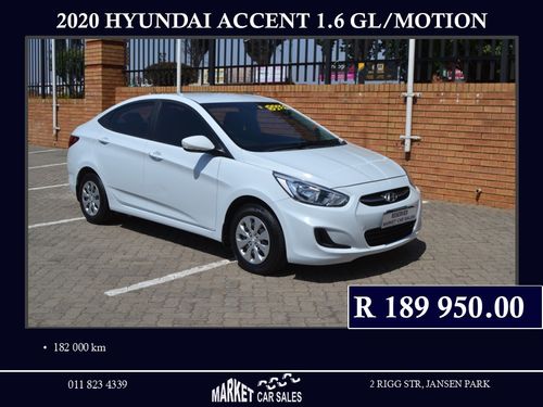 2020 Hyundai Accent sedan 1.6 Motion