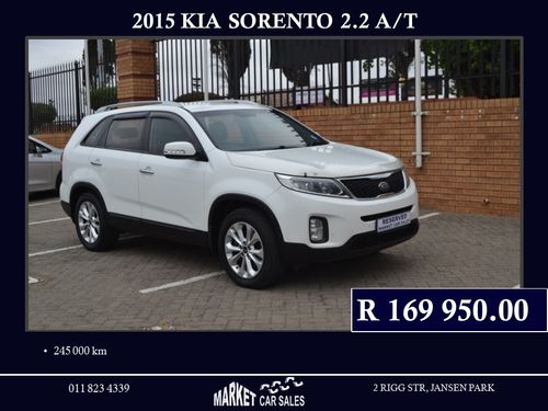 2015 Kia Sorento 2.2CRDi