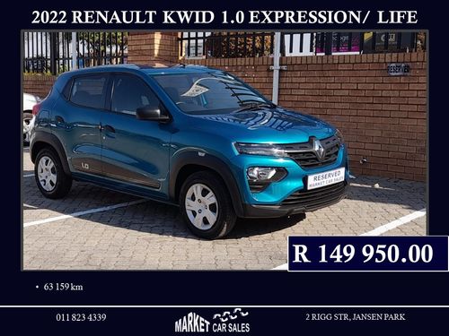 2022 Renault Kwid 1.0l Life 5-Dr abs