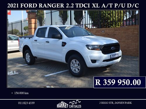 2021 Ford Ranger 2.2TDCi double cab Hi-Rider XL auto