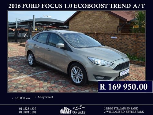 2016 Ford Focus sedan 1.0T Trend auto