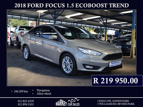 2018 Ford Focus sedan 1.5T Trend auto