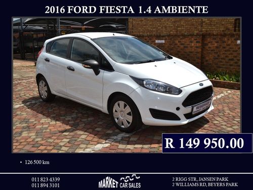 2016 Ford Fiesta 5-door 1.4 Ambiente