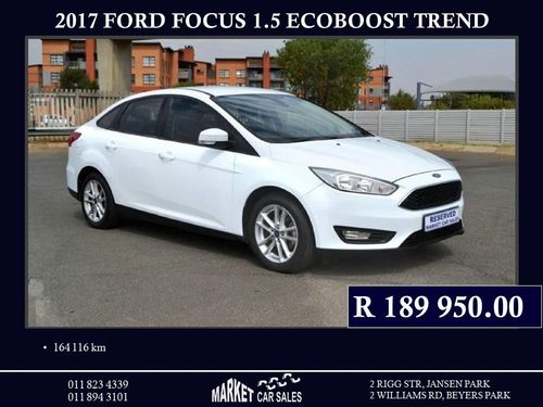 2017 Ford Focus sedan 1.5T Trend