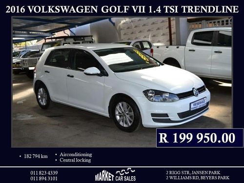 2016 Volkswagen Golf 1.4 TSI BlueMotion Technology Trendline