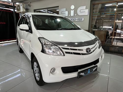 2014 Toyota Avanza 1.5 SX