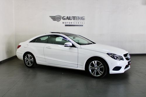 2014 Mercedes Benz E Class E400 Coupe Automatic