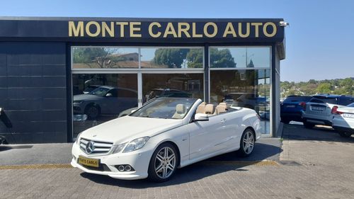 2011 MERCEDES-BENZ E-CLASS E250CGI CABRIOLET AVANTGARDE AMG SPORTS