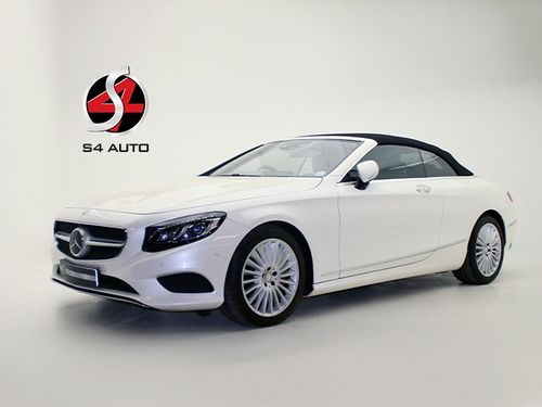 2017 MERCEDES-BENZ S-CLASS S500 CABRIOLET