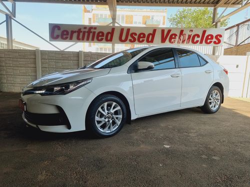 2019 Toyota Corolla 1.6 Prestige Auto