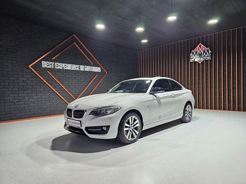 2016 BMW 2 Series 220i Coupe Sport Line Auto