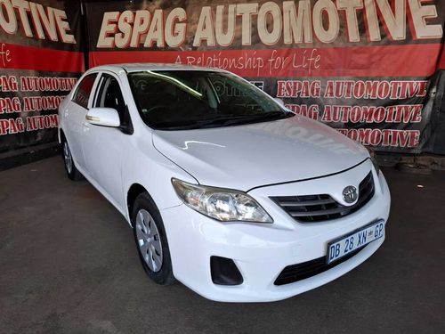 2012 TOYOTA COROLLA 1.3 PROFESSIONAL