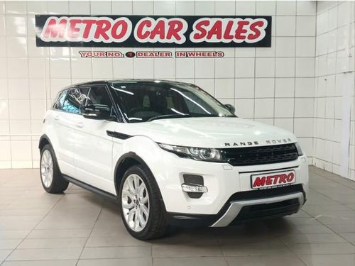 2012 Land Rover Range Rover Evoque 2.2 SD4 Dynamic Coupe