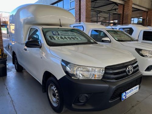 2017 Toyota Hilux 2.0 VVTi A/C Single Cab