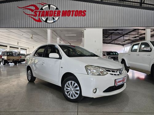 2012 TOYOTA ETIOS 1.5 XS SEDAN