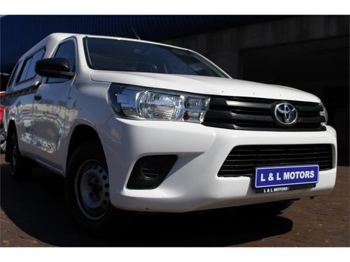 2017 Toyota Hilux 2.0 VVTi A/C Single Cab