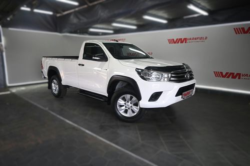 2017 TOYOTA HILUX 2.4GD-6 RB SRX S/C